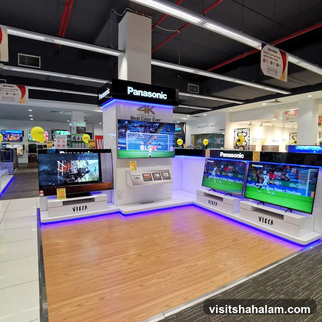 Panasonic 4K TVs Display