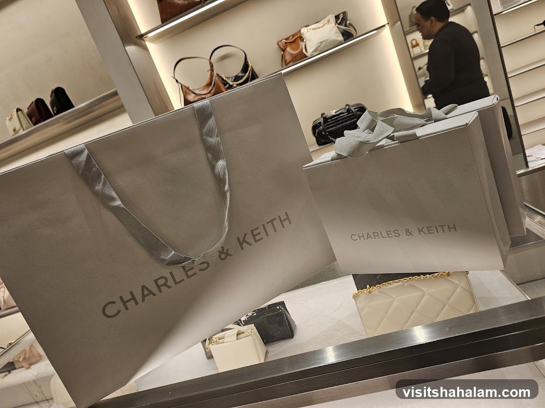 Charles & Keith Shopping Bags and Handbag