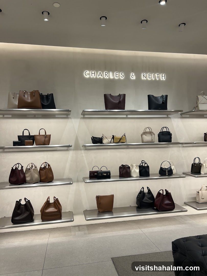 Handbags on Display