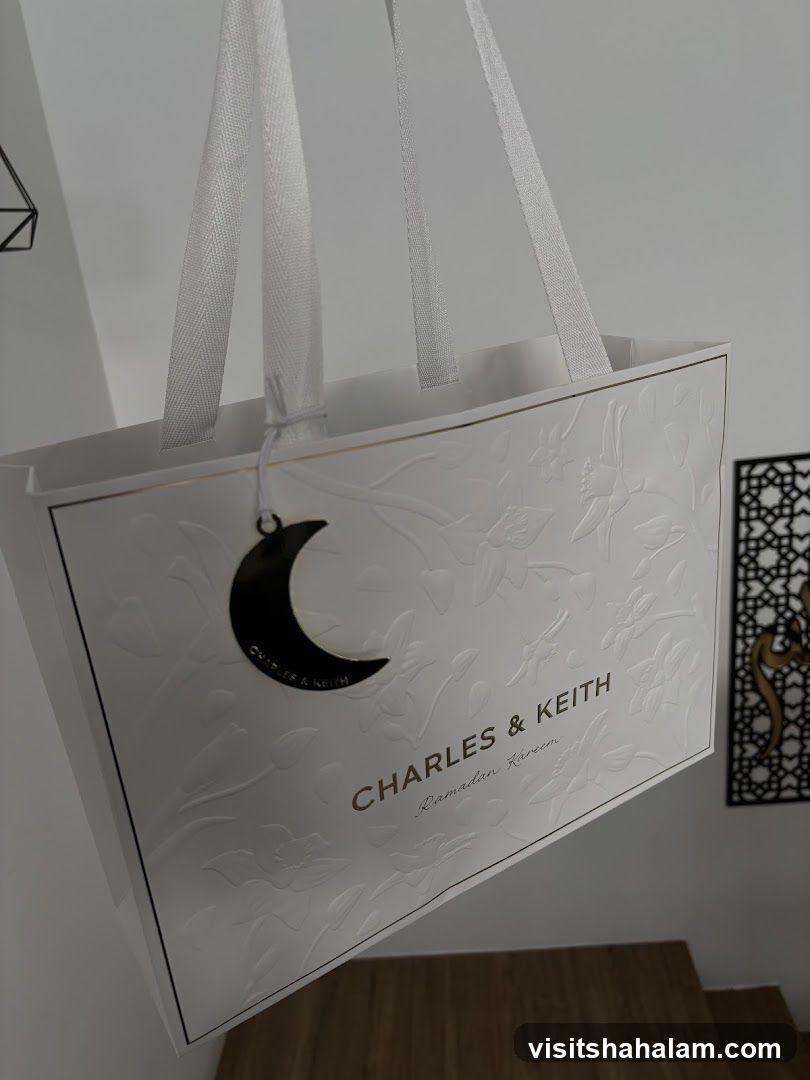 Charles & Keith Ramadan Kareem Shopping Bag