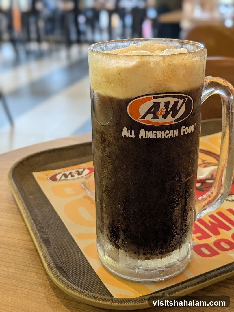 A&W Root Beer Float