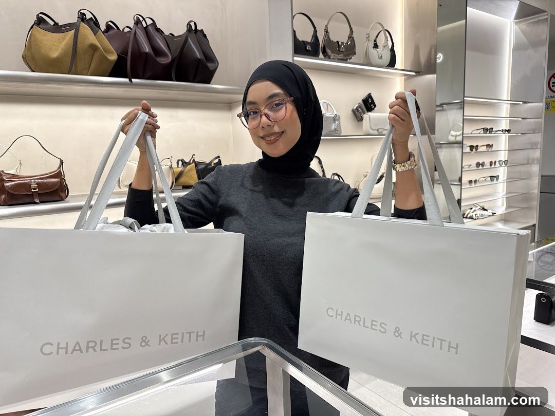 Woman with Shopping Bags