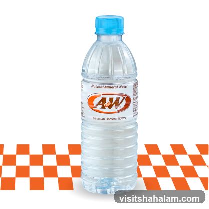 A&W Natural Mineral Water Bottle