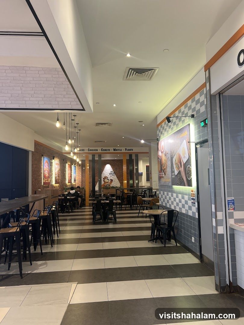 Fast Food Restaurant Interior
