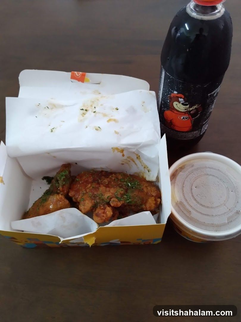 Fried Chicken and Drink