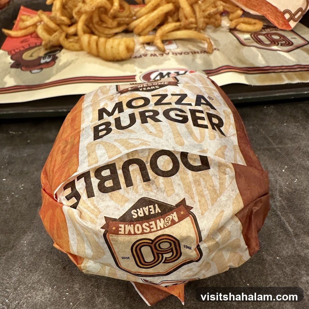 Burger and Fries