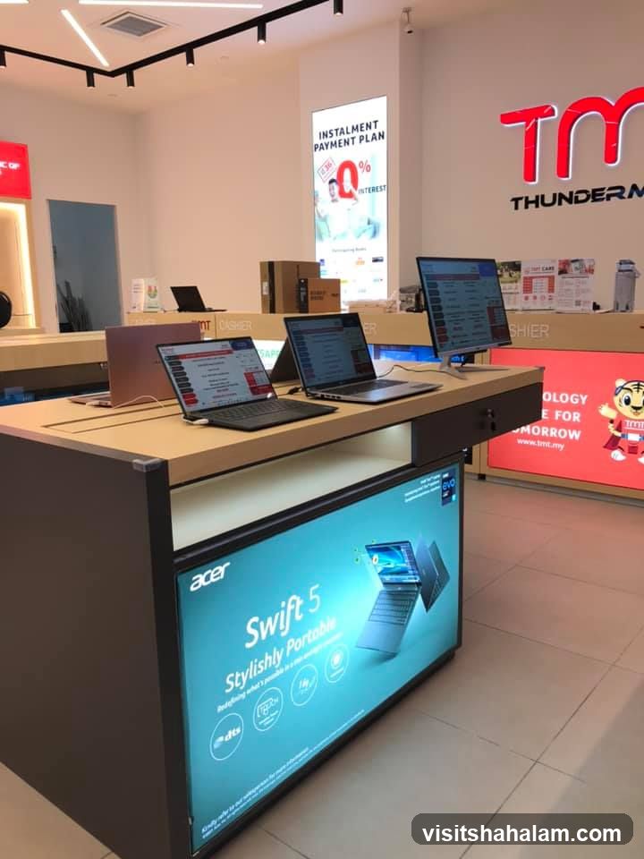 Electronics Store Display
