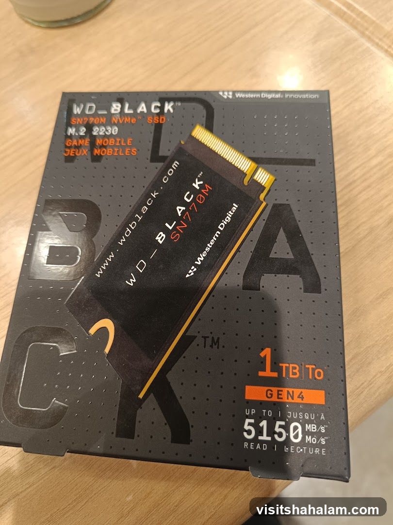 WD_BLACK SN770M NVMe SSD