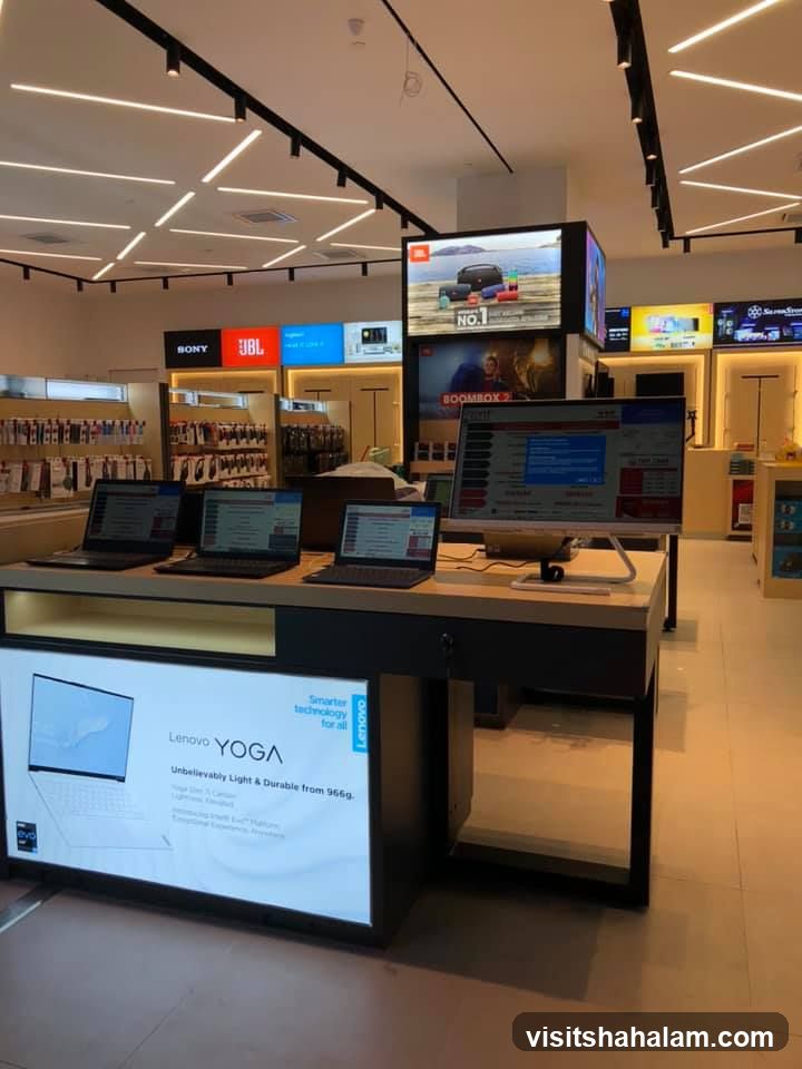 Electronics Store Display