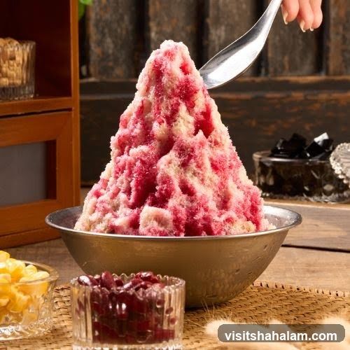 Shaved Ice Dessert