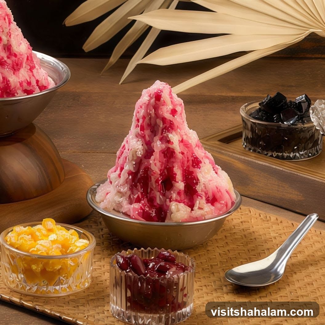 Shaved Ice Dessert