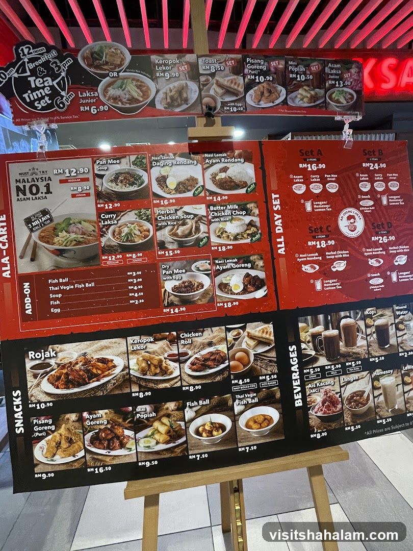 Restaurant Menu