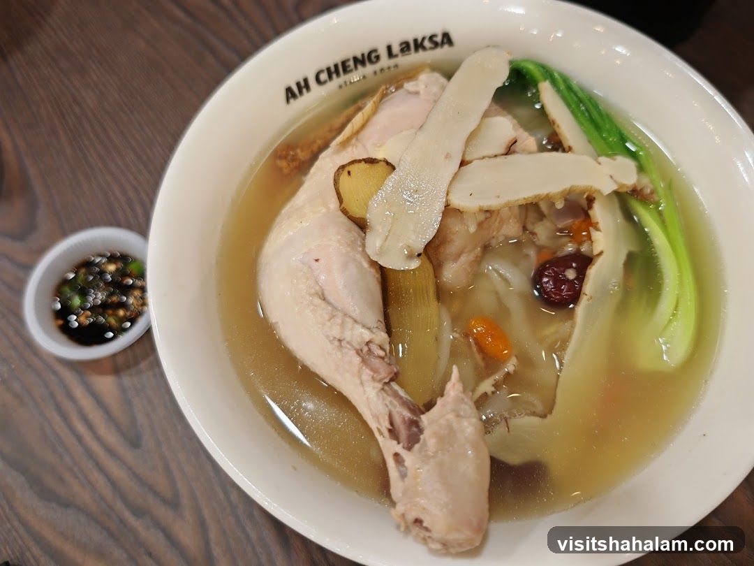 Chicken Soup with Herbs