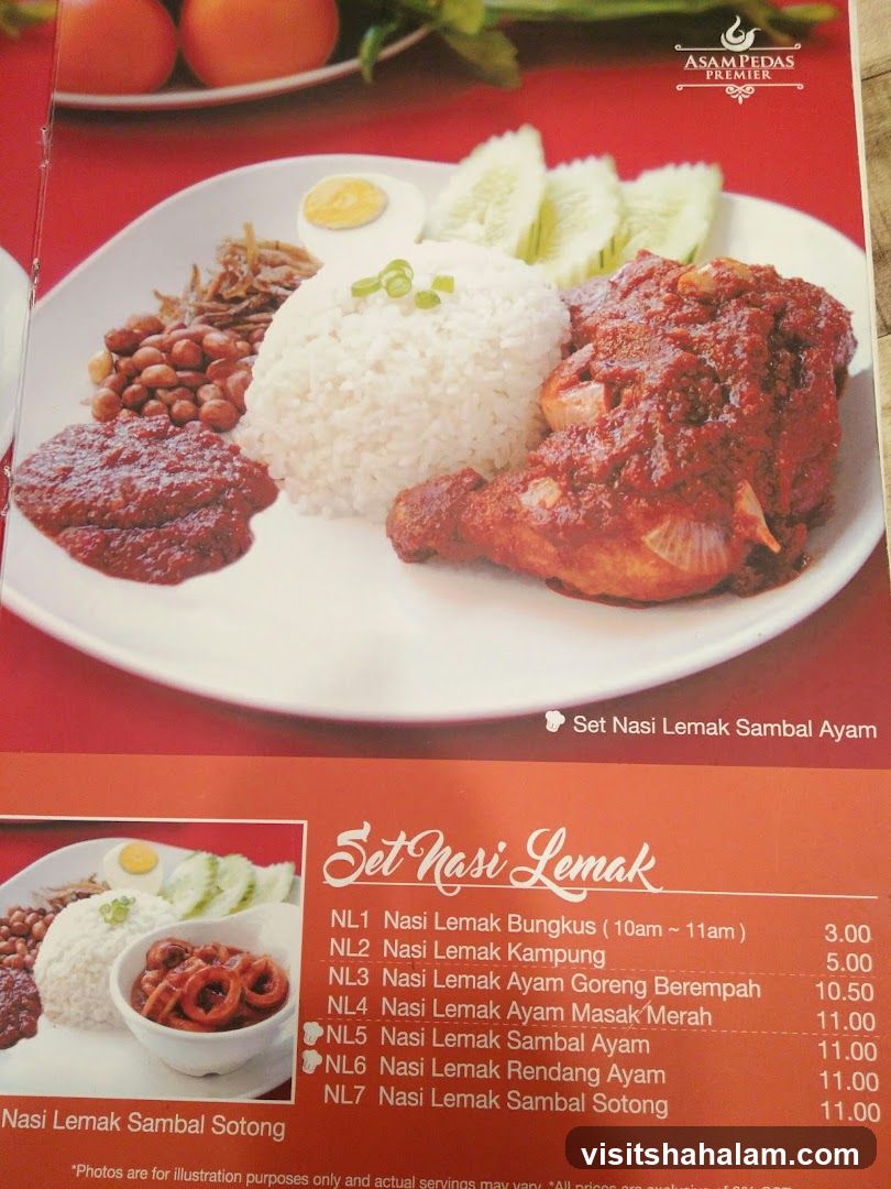 Set Nasi Lemak