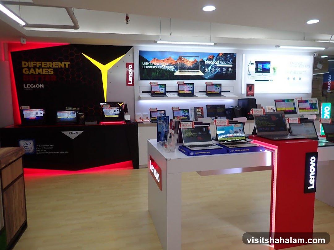 Lenovo Store Display