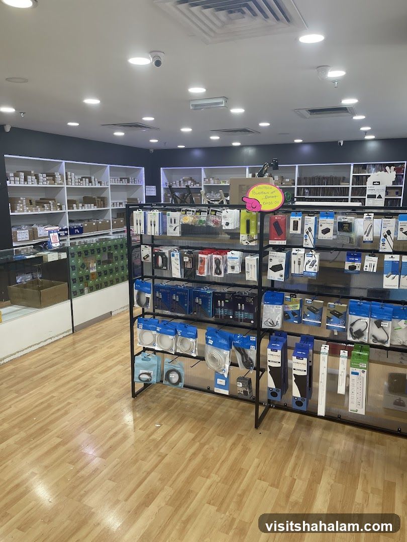 Electronics Store Interior