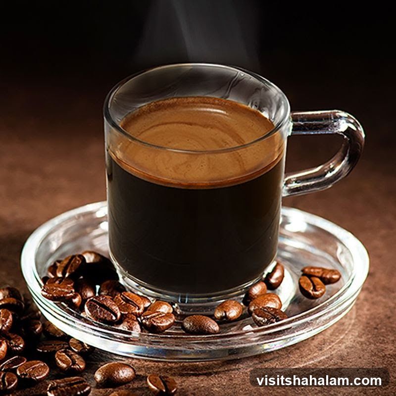 Espresso with Coffee Beans