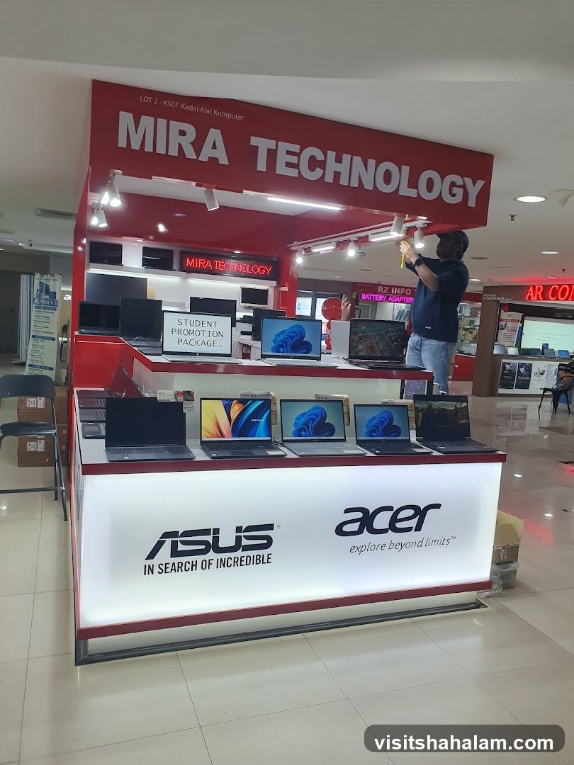 Mira Technology Store Display