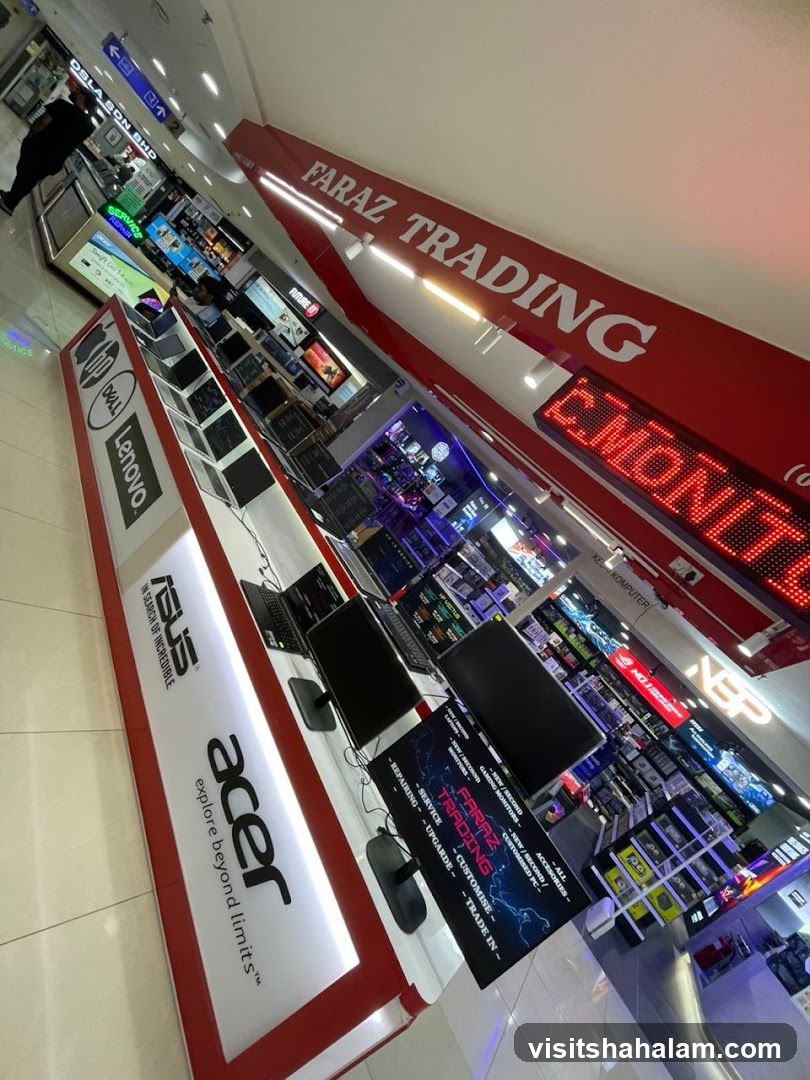 Computer Store Display