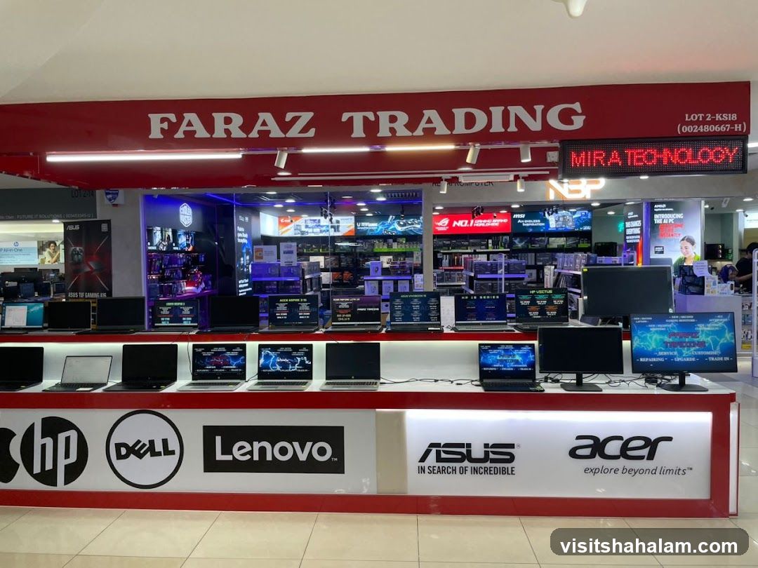 Computer Store Display