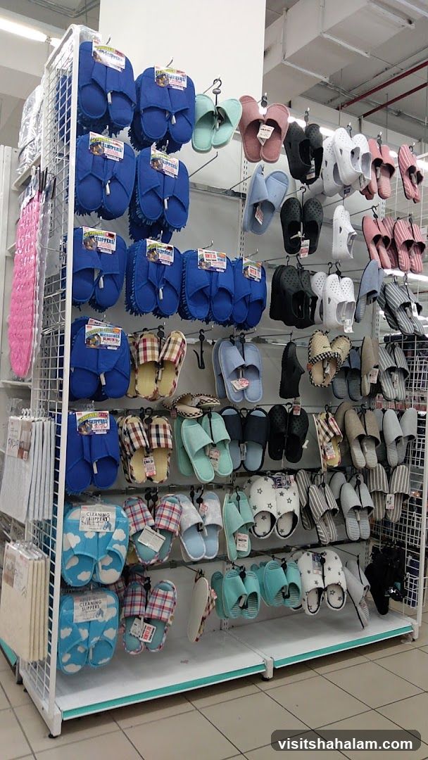 Slippers Display