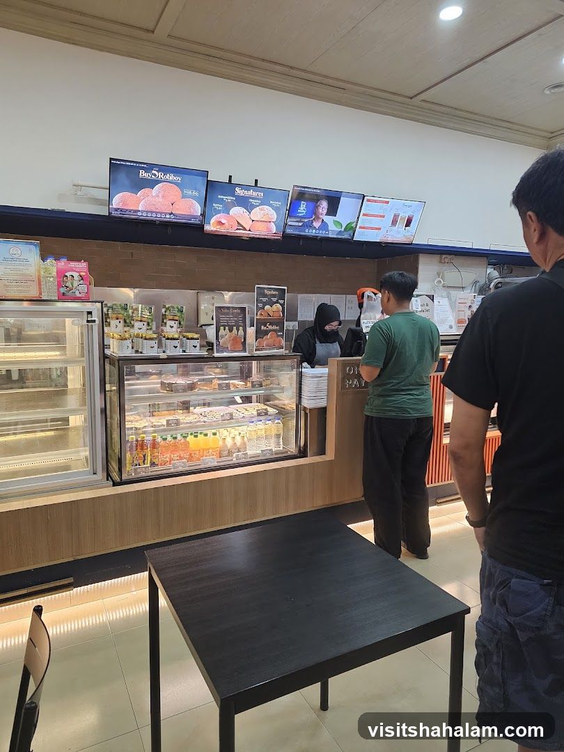 Bakery Counter with Display Cases