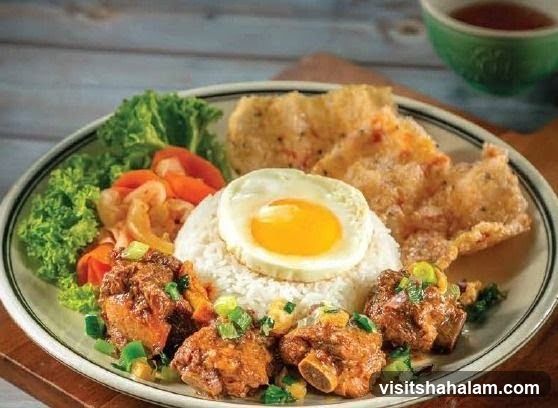 Pork Ribs Rice Plate