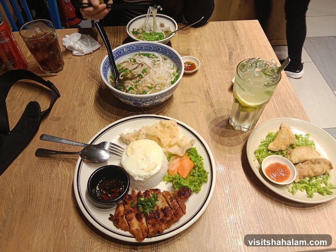 Vietnamese Food Spread