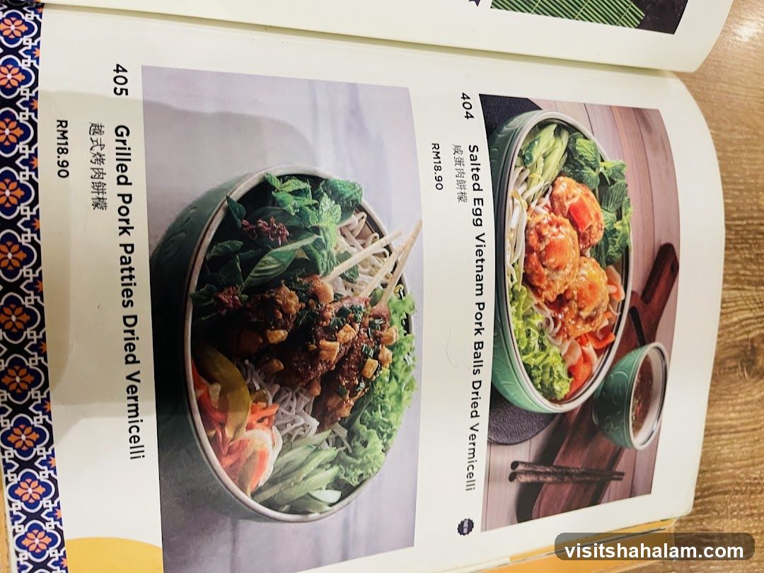 Menu Items