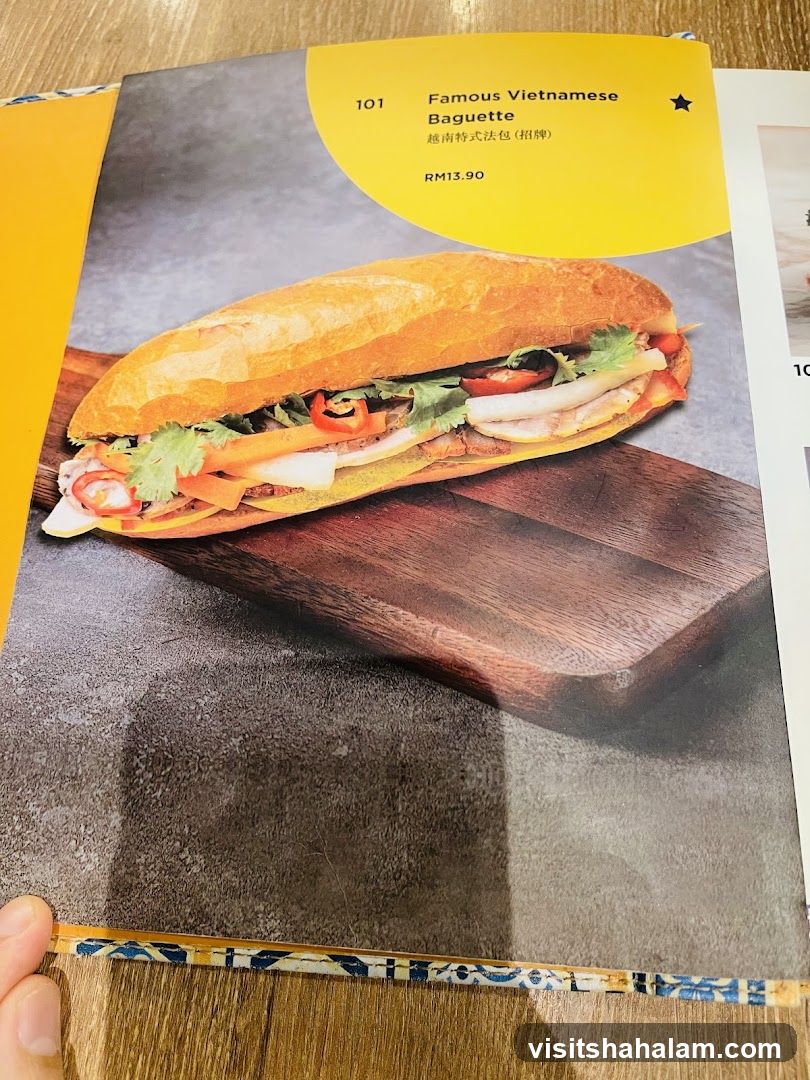 Famous Vietnamese Baguette