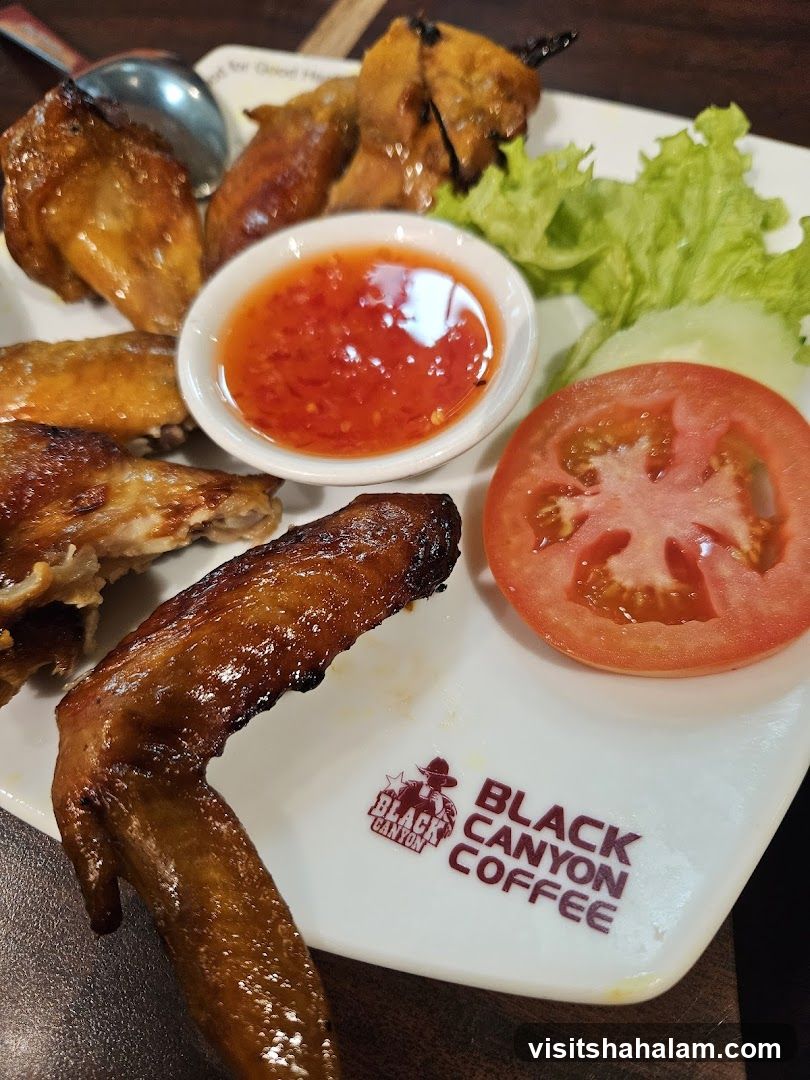 Chicken Wings with Sauce