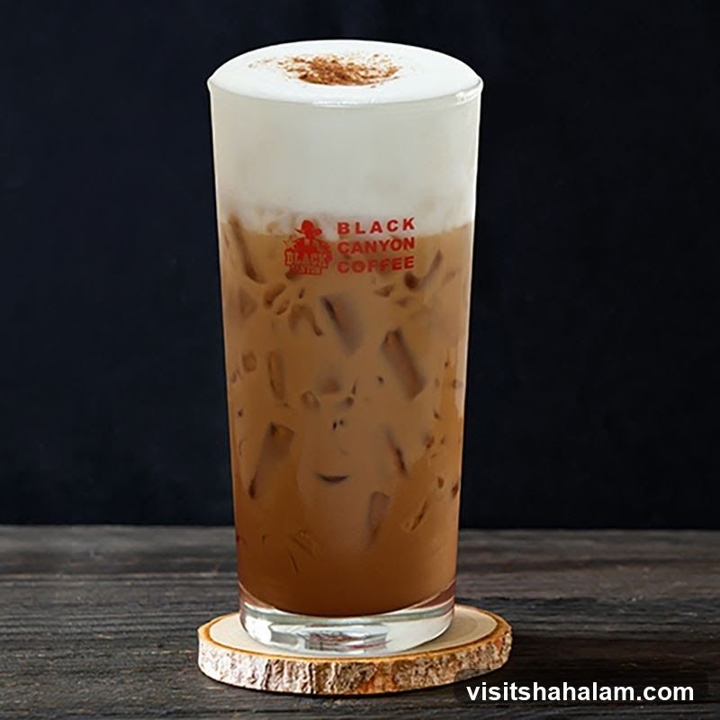 Iced Coffee with Foam