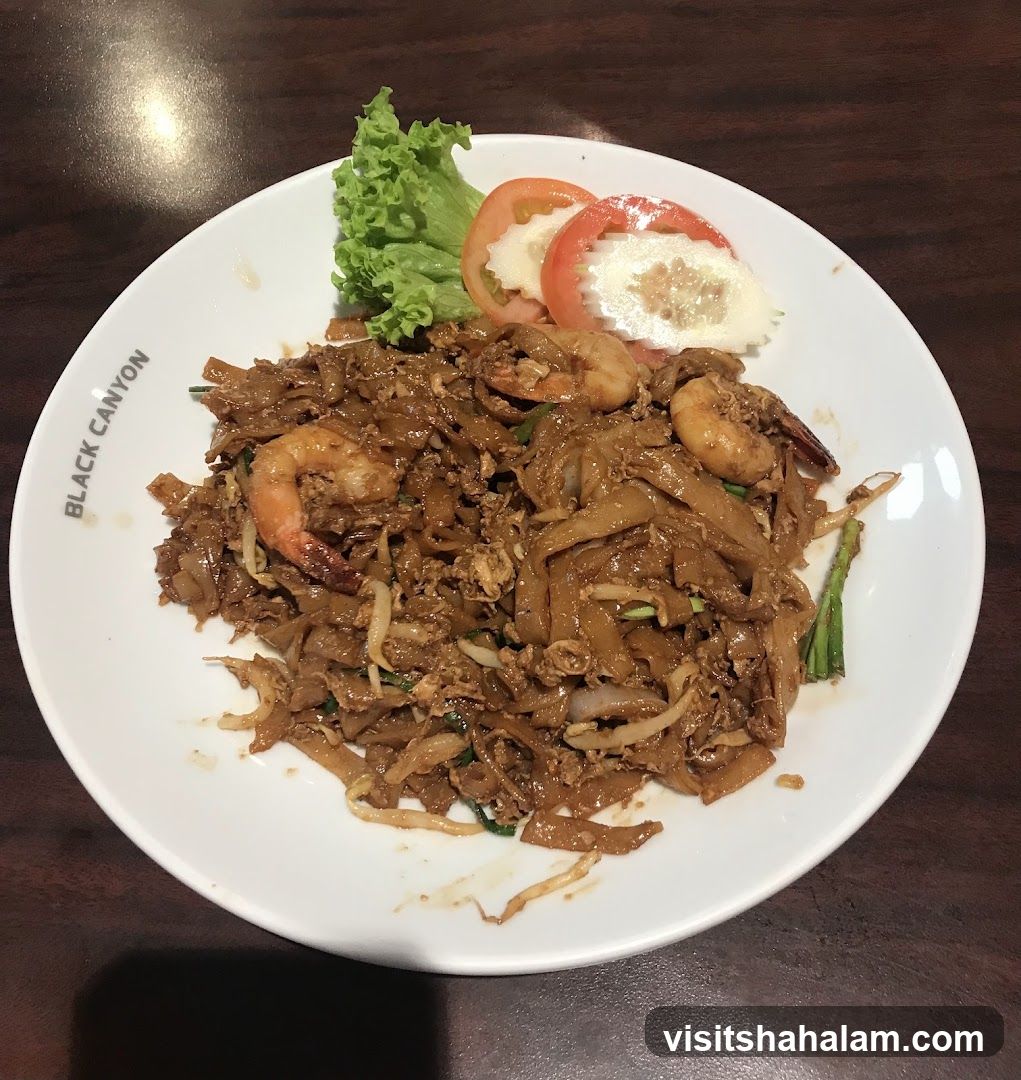 Char Kway Teow with Shrimp