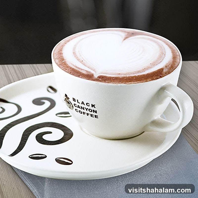 Latte with Heart Art