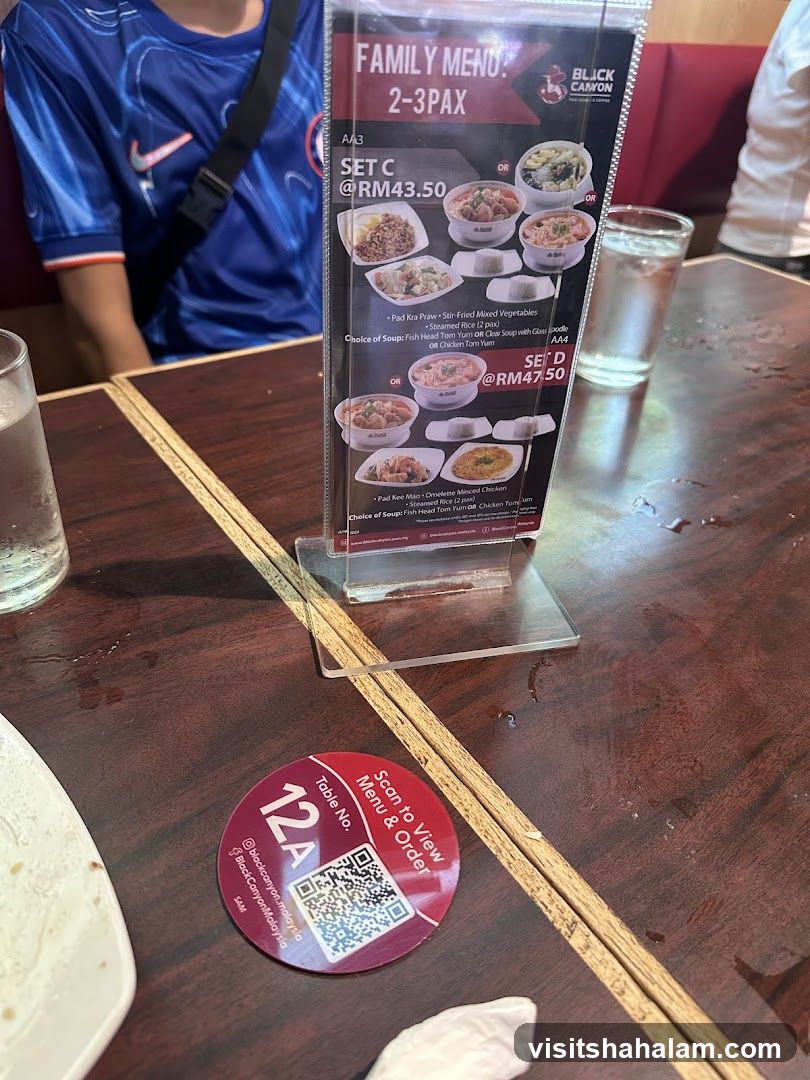 Family Menu 2-3 Pax