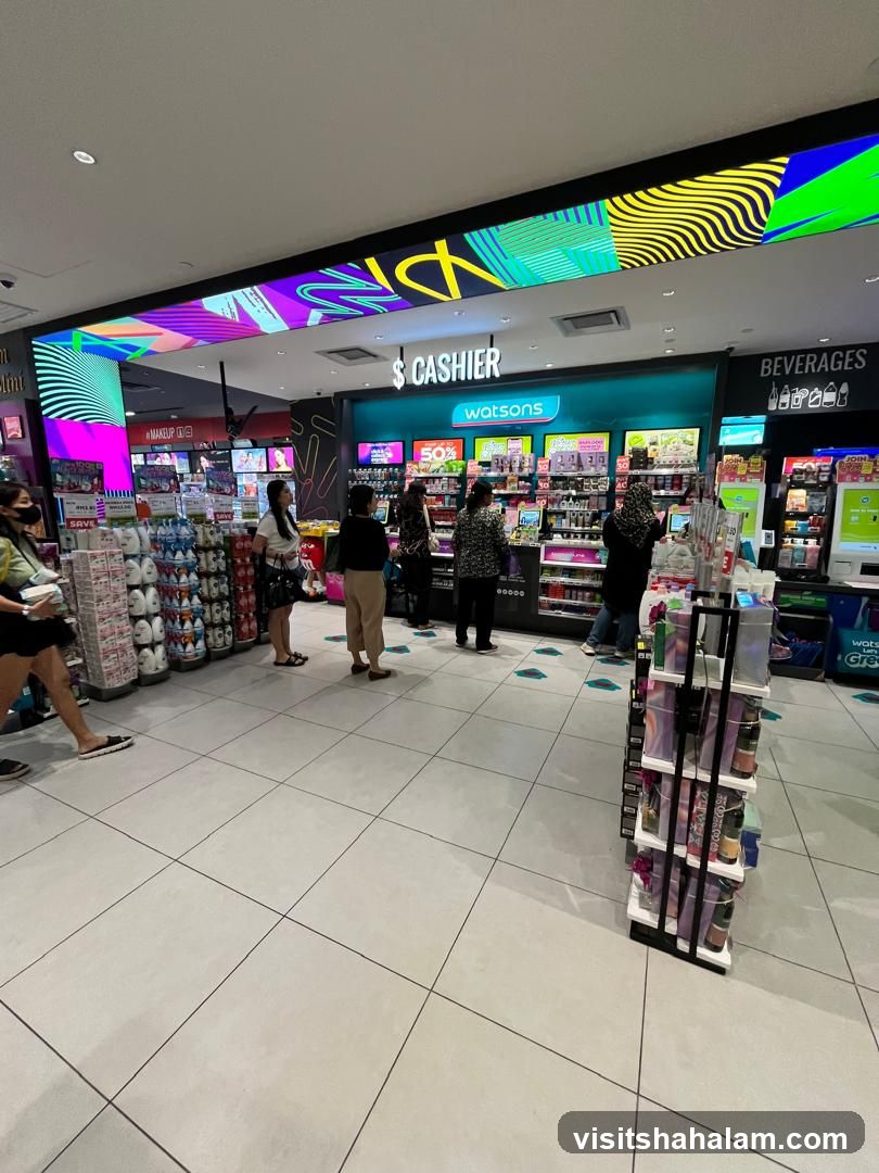 Watsons Pharmacy Interior
