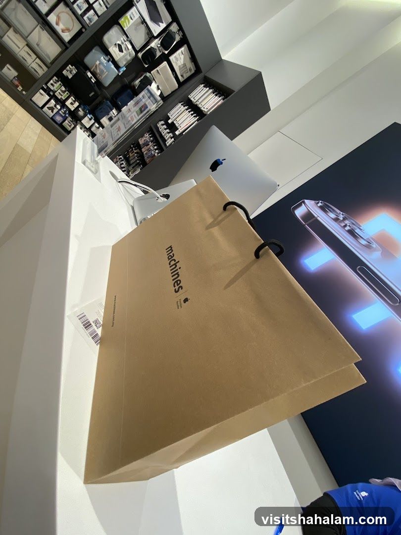 Apple Store Shopping Bag