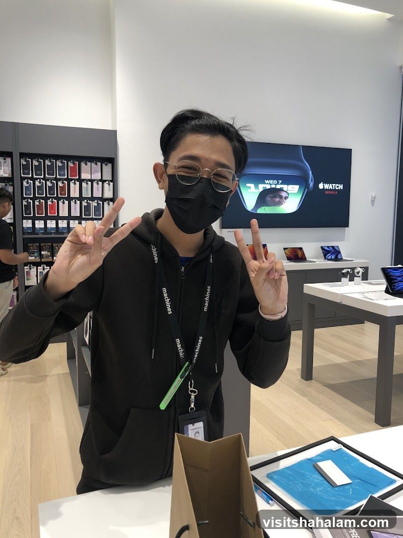Man in a store