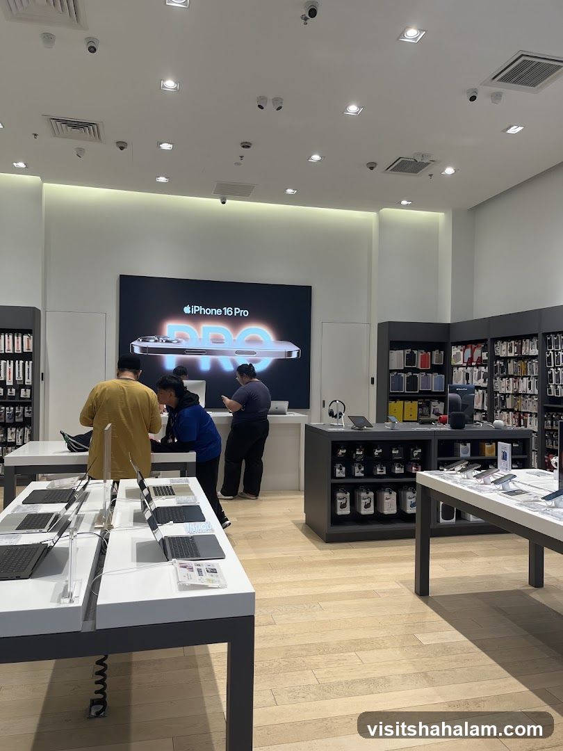 Electronics Store Interior