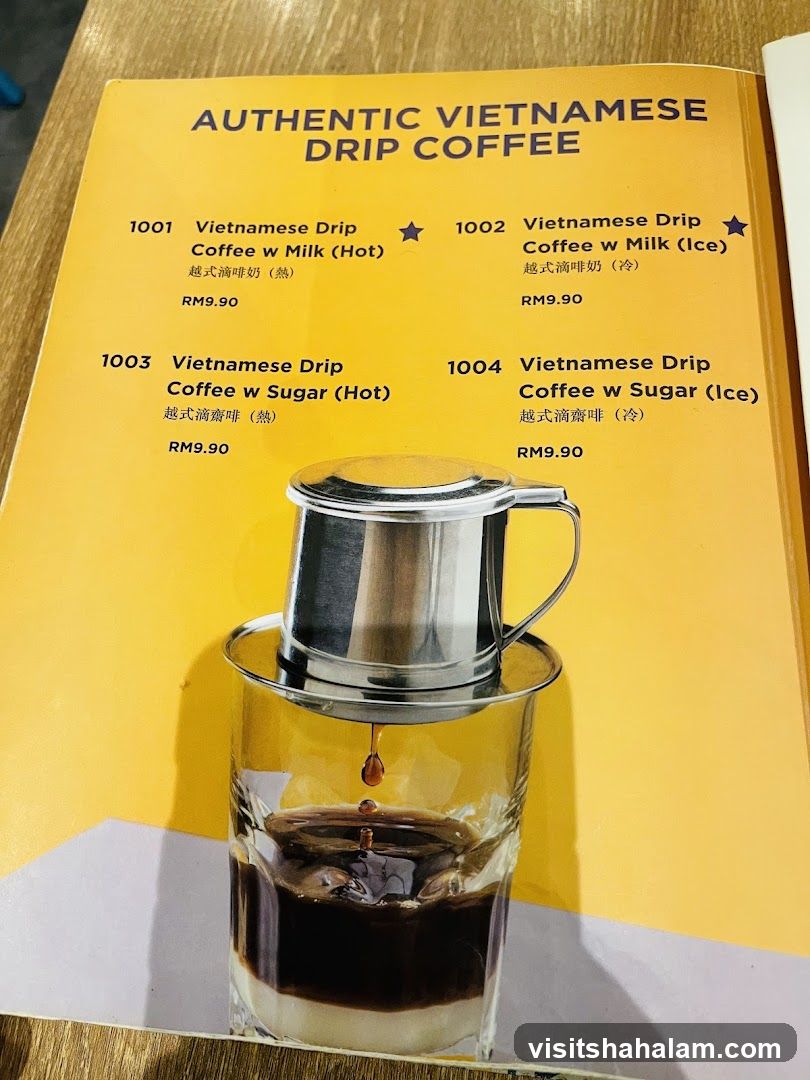 AUTHENTIC VIETNAMESE DRIP COFFEE