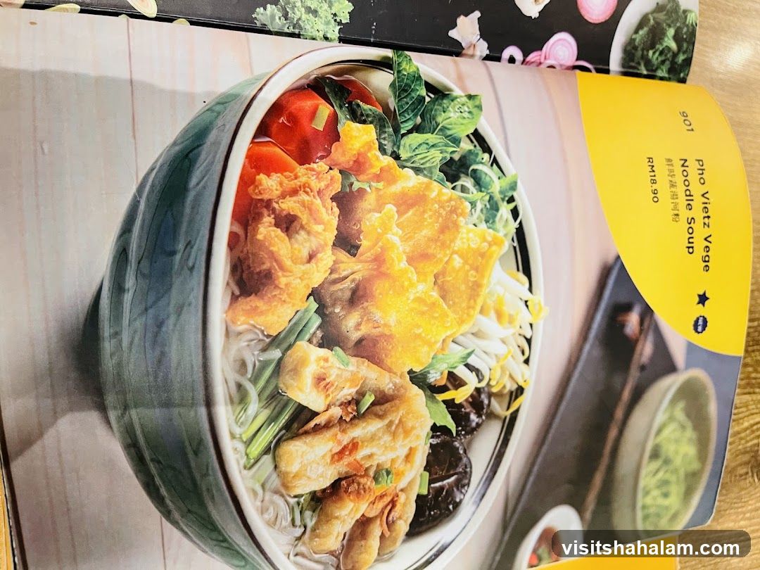 Pho Vietz Vege Noodle Soup