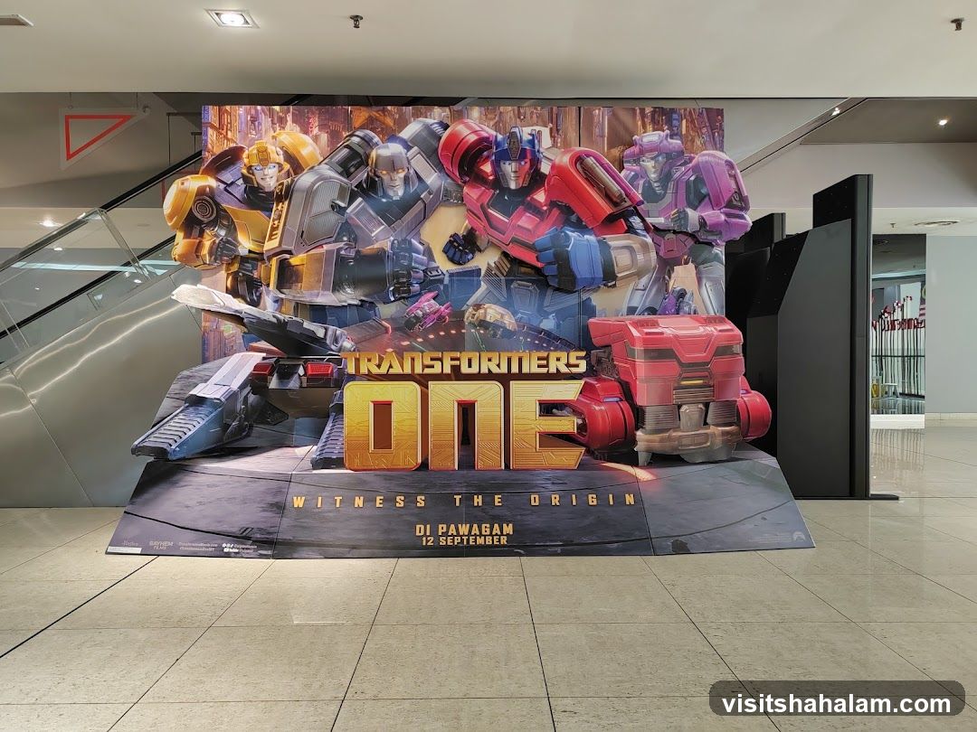 Transformers One Movie Display