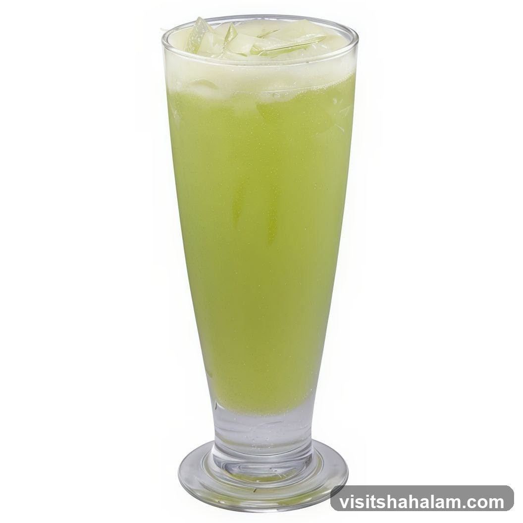 Green Juice with Ice