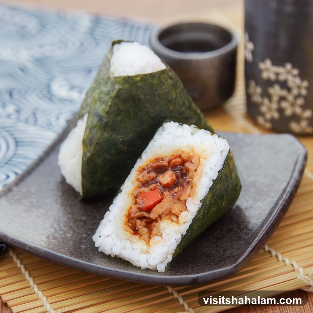 Onigiri with Savory Filling