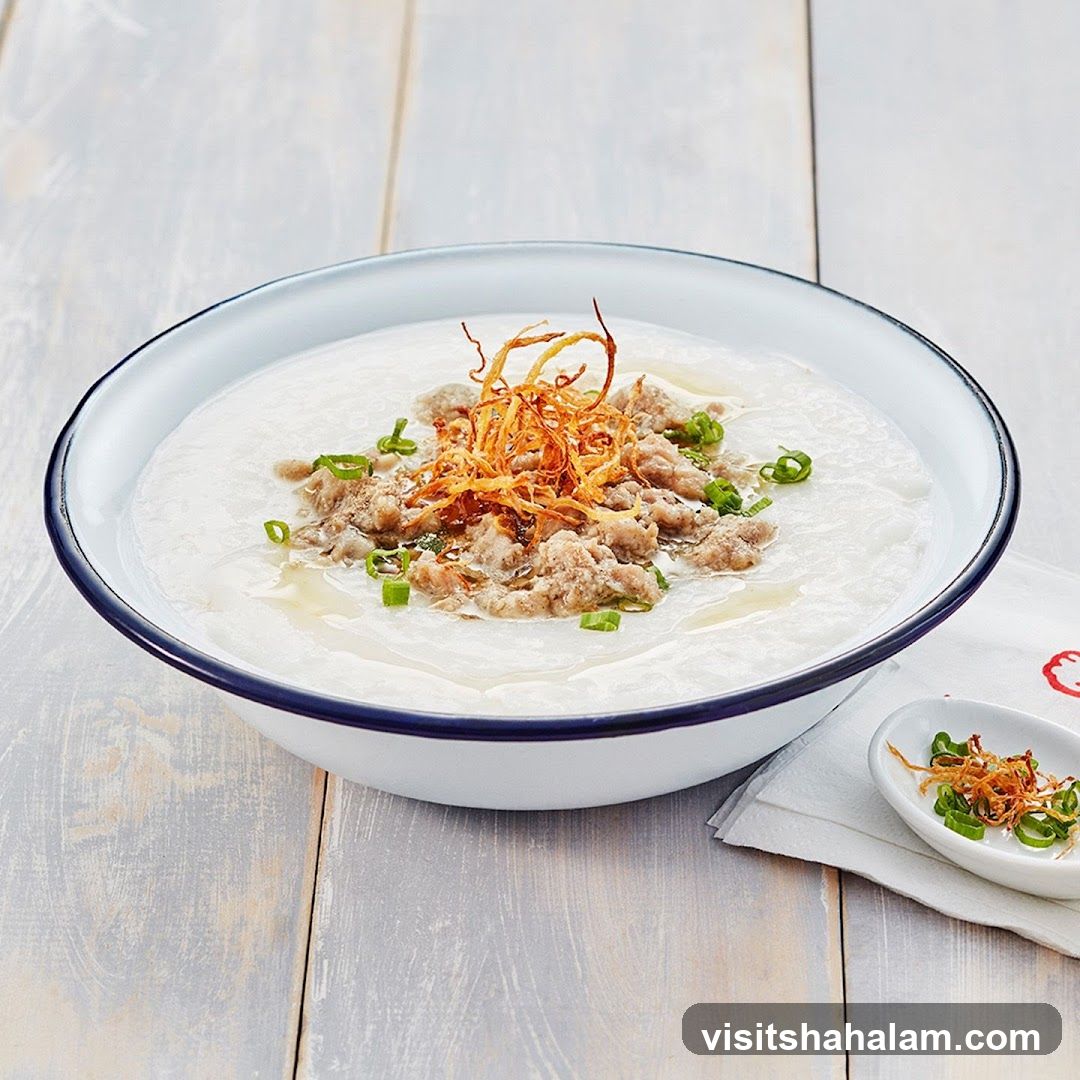 Congee with Minced Pork