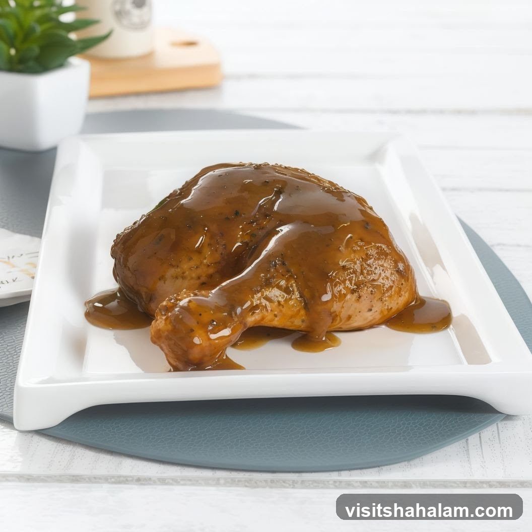 Chicken Leg with Gravy