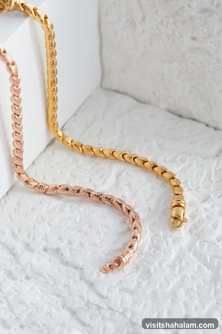 Gold and Rose Gold Bracelets
