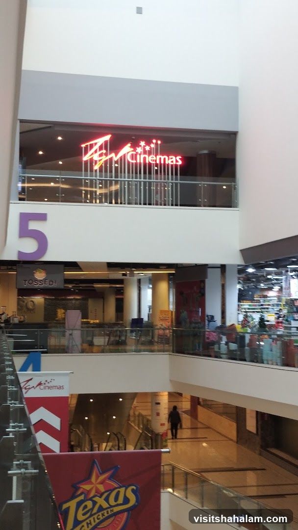 TGV Cinemas and Texas Chicken Banners