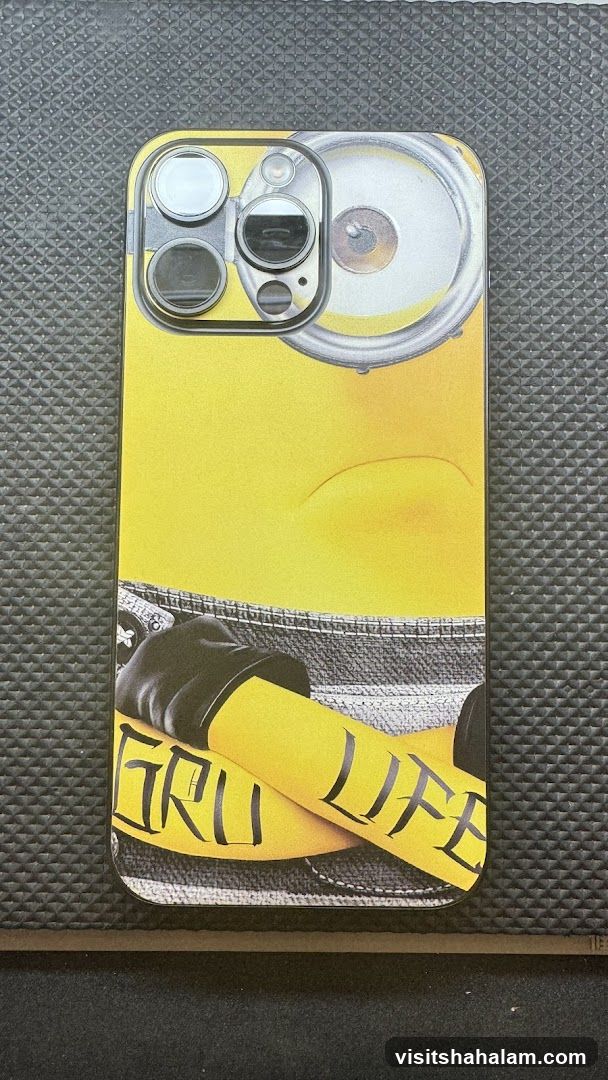 Minion-themed phone case