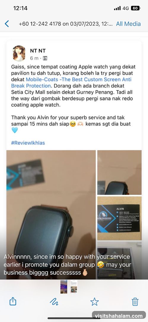 Apple Watch Coating Service Review